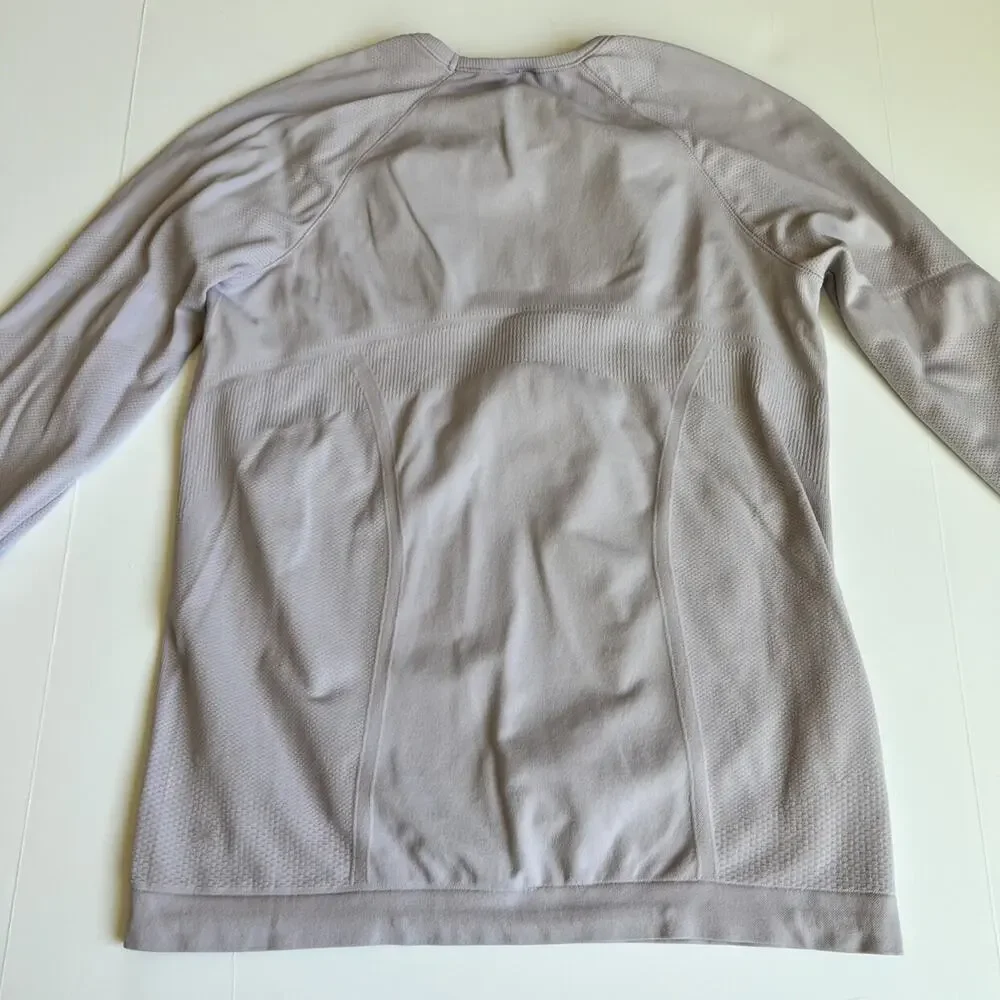 Athleta Girl Lavender Power Up Seamless Top XL 14 - Picture 7 of 7